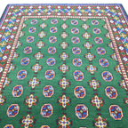 194 x 149 cm Hand-Woven Afghan Akche Rug