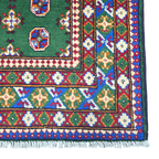 194 x 149 cm Hand-Woven Afghan Akche Rug
