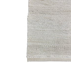310 x 64 cm Handwoven Jute Runner Rug – Natural White Woven Texture