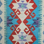 90 x 60 cm Hand-Woven Afghan Kilim