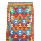 90 x 60 cm Hand-Woven Afghan Kilim