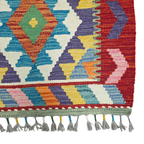 90 x 60 cm Hand-Woven Afghan Kilim