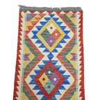 90 x 60 cm Hand-Woven Afghan Kilim