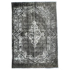 269 x 182 cm Hand-Knotted Ultra Vintage Persian Wool Rug
