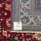 290 x 200 cm Hand-Knotted Persian Sarough All-Over Floral Rug