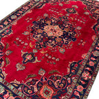 290 x 200 cm Hand-Knotted Persian Shah Abbasi Tabriz Rug