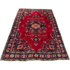 290 x 200 cm Hand-Knotted Persian Shah Abbasi Tabriz Rug