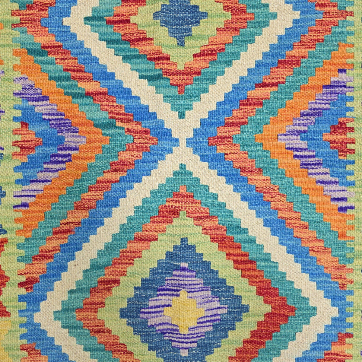 125 x 84 cm Hand Woven Afghan Kilim Rug