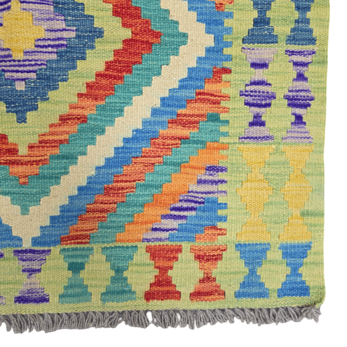 125 x 84 cm Hand Woven Afghan Kilim Rug