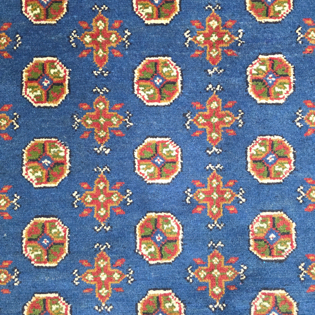 200 x 147 cm Hand-Woven Afghan Akche Rug