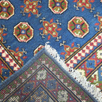 200 x 147 cm Hand-Woven Afghan Akche Rug