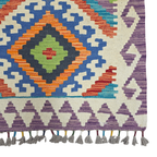 90 x 60 cm Hand-Woven Afghan Kilim