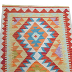 90 x 60 cm Hand-Woven Afghan Kilim