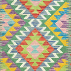 90 x 60 cm Hand-Woven Afghan Kilim