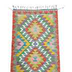 90 x 60 cm Hand-Woven Afghan Kilim