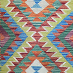 90 x 60 cm Hand-Woven Afghan Kilim