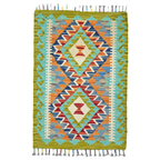 90 x 60 cm Hand-Woven Afghan Kilim