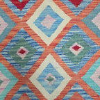 118 x 82 cm Hand Woven Afghan Kilim Rug