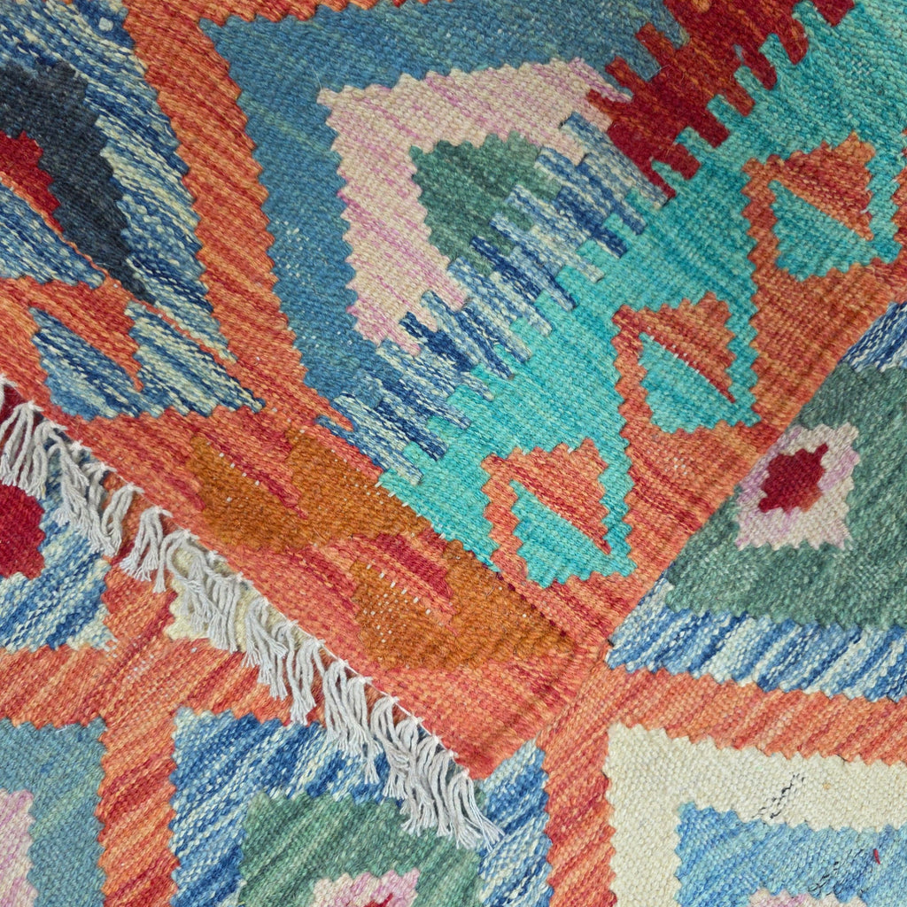 118 x 82 cm Hand Woven Afghan Kilim Rug