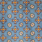 193 x 155 cm Hand-Woven Afghan Akche Rug