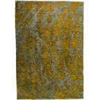 280 x 190 cm Hand-Knotted Ultra Vintage Mustard Wool Rug
