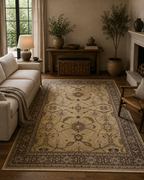 280 x 191 cm Hand-Knotted Soft Tone Afghan Chobi Wool Rug