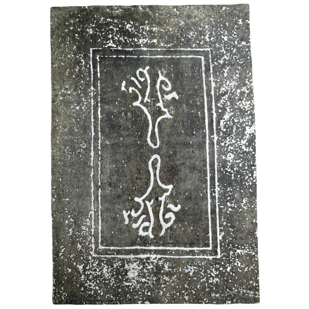 285 x 192 cm Hand-Knotted Ultra Vintage Persian Wool Rug