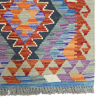 90 x 60 cm Hand-Woven Afghan Kilim
