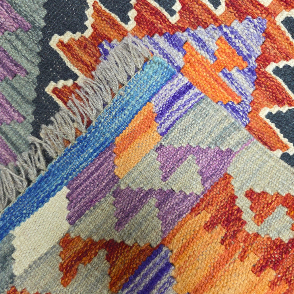 90 x 60 cm Hand-Woven Afghan Kilim