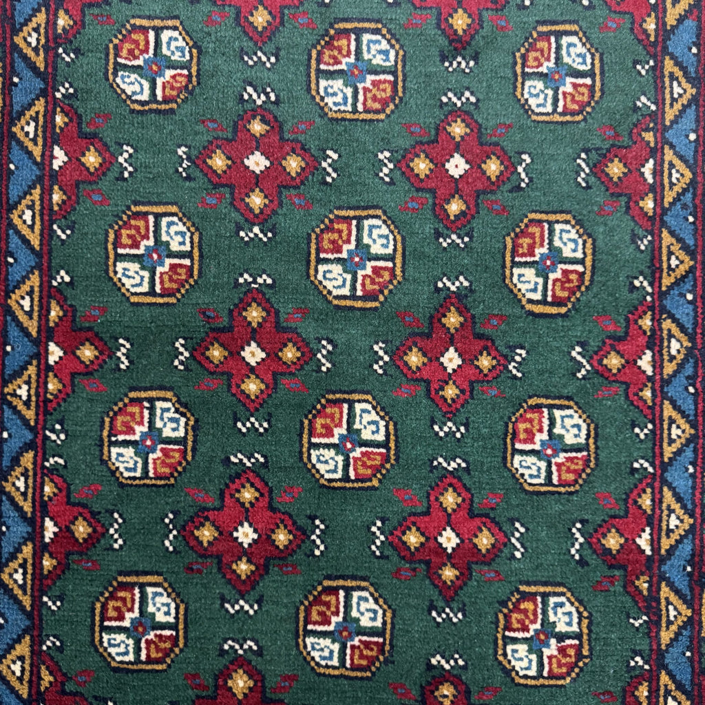 176 x 108 cm Hand-Knotted Afghan Akche Rug