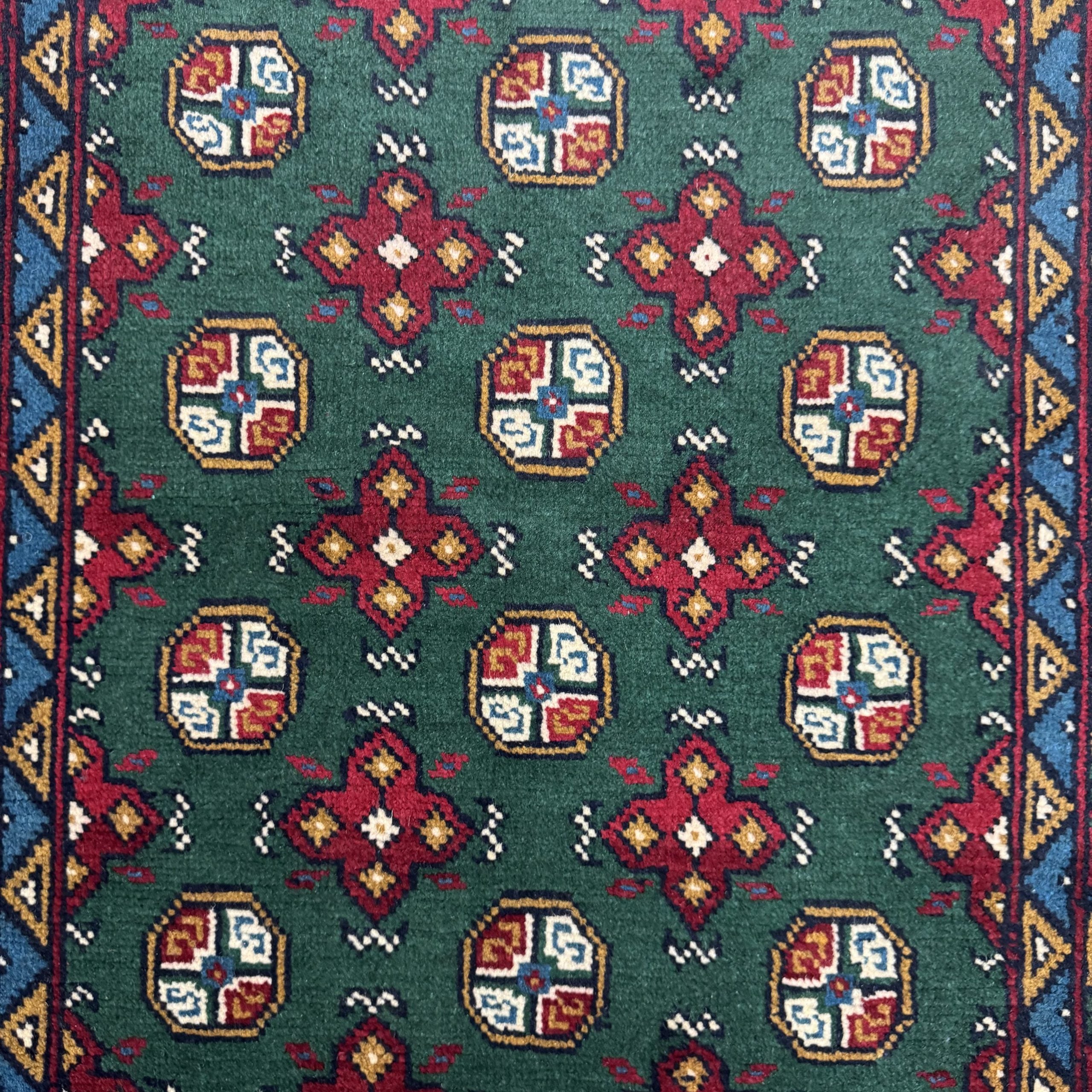 176 x 108 cm Hand-Knotted Afghan Akche Rug
