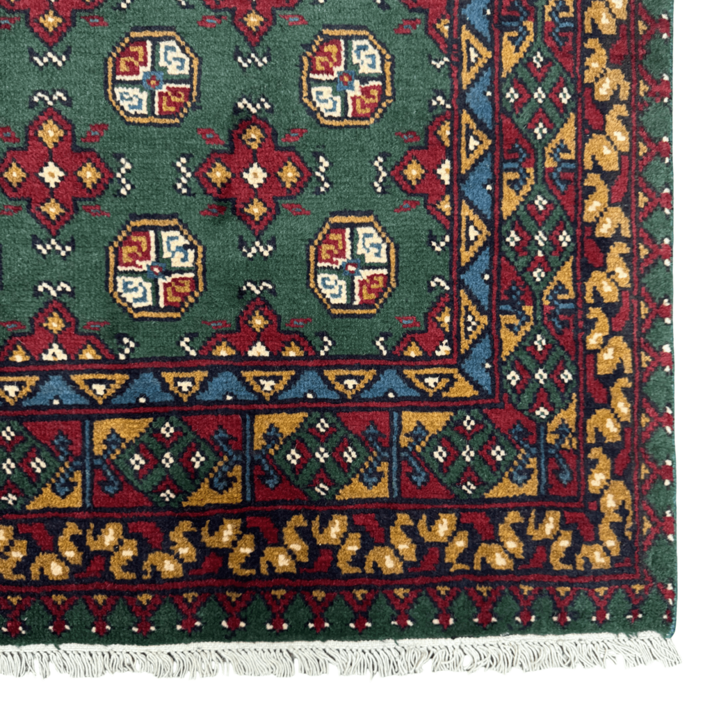 176 x 108 cm Hand-Knotted Afghan Akche Rug