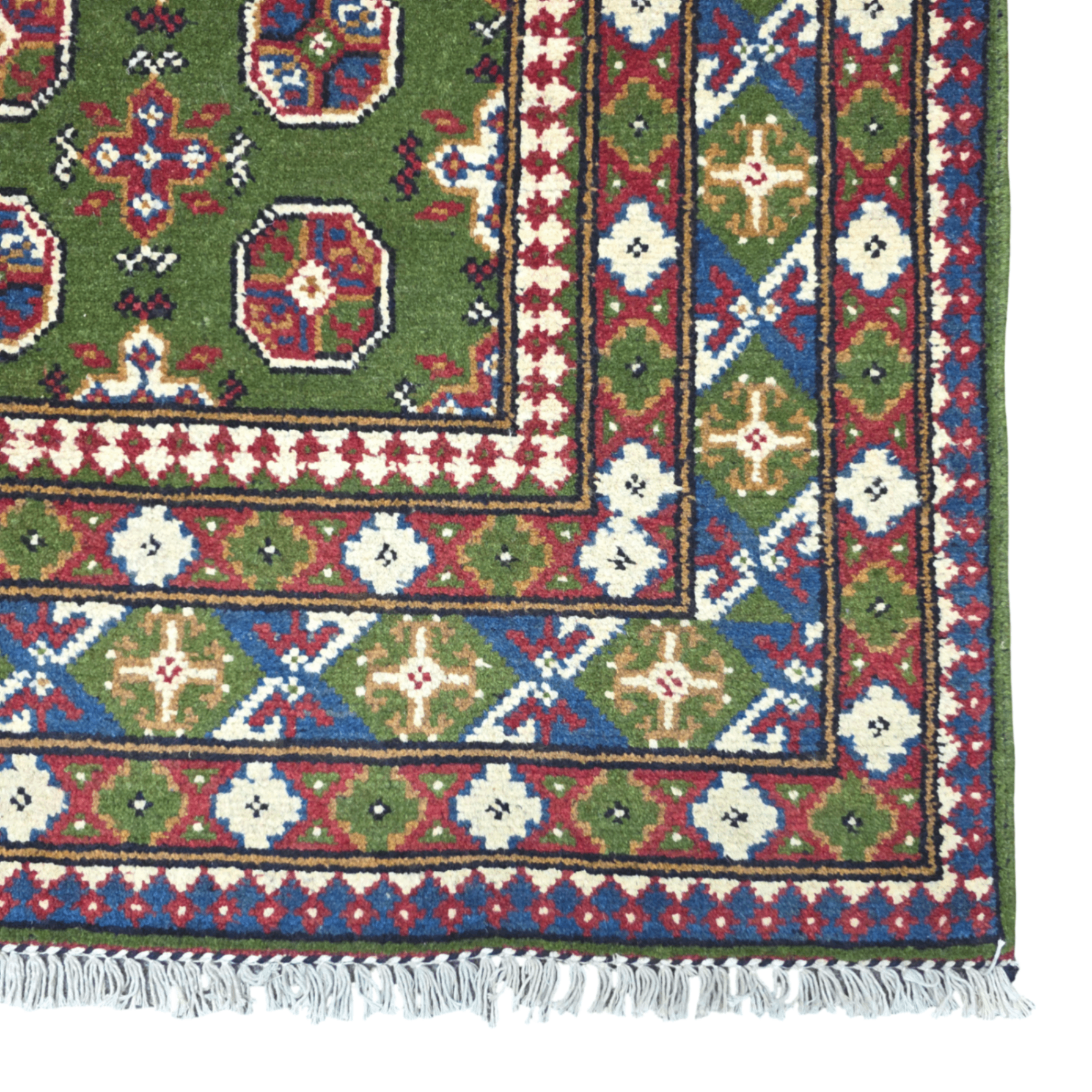 194 x 150 cm Hand-Woven Afghan Akche Rug