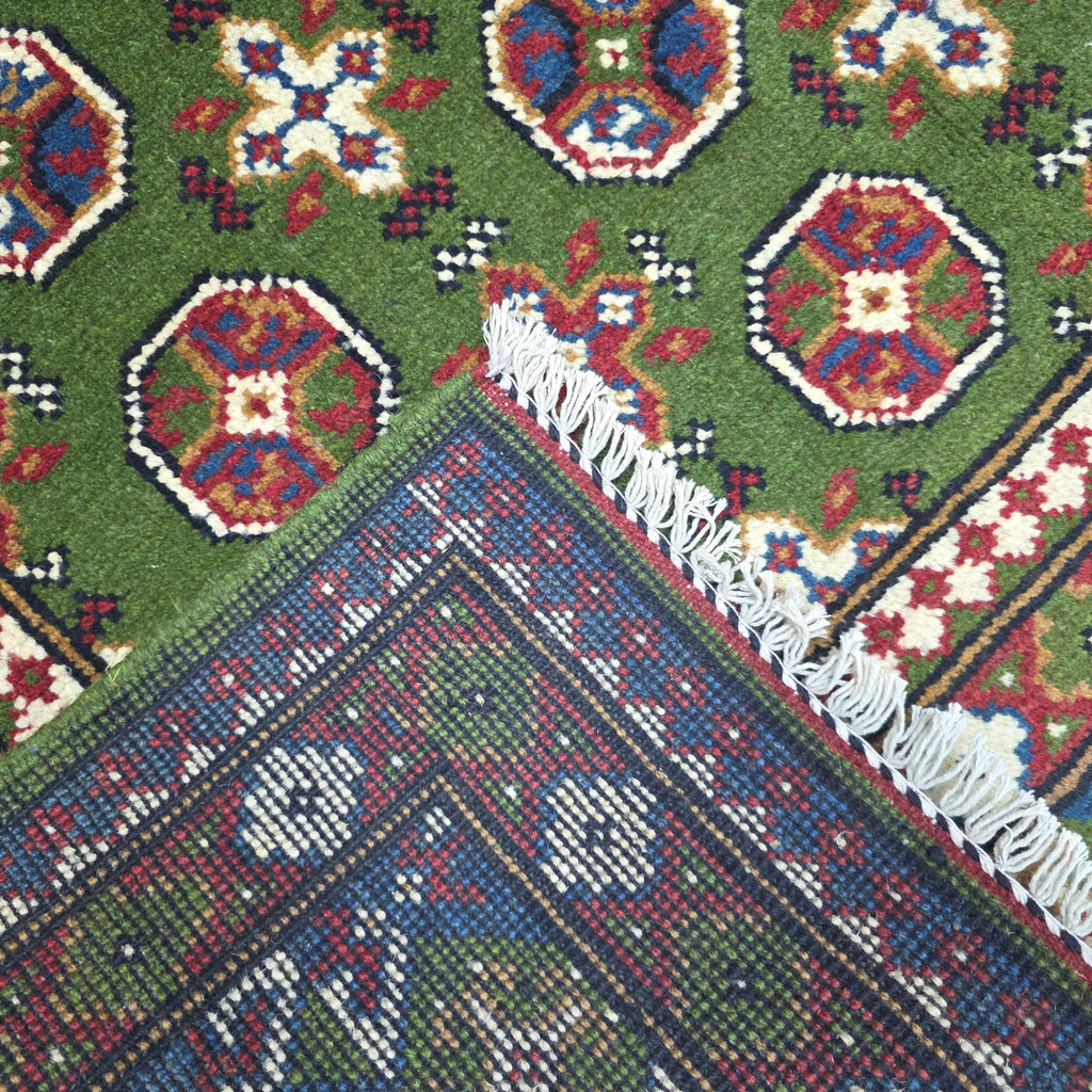 194 x 150 cm Hand-Woven Afghan Akche Rug