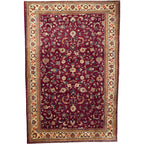 290 x 200 cm Hand-Knotted Persian Sarough All-Over Floral Rug
