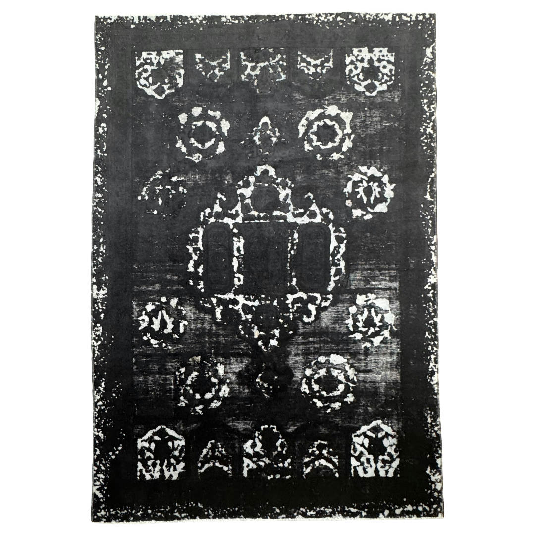 294 x 196 cm Hand-Knotted Ultra Vintage Persian Wool Rug
