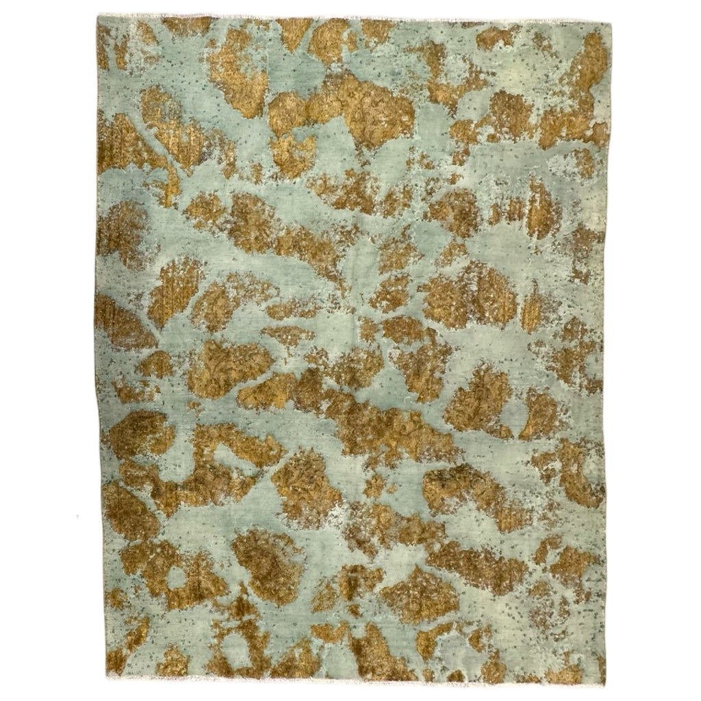 295 x 225 cm Hand-Knotted Ultra Vintage Persian Wool Rug