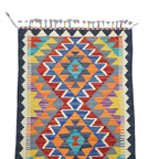90 x 60 cm Hand Woven Afghan Kilim Rug