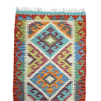 90 x 60 cm Hand-Woven Afghan Kilim Rug