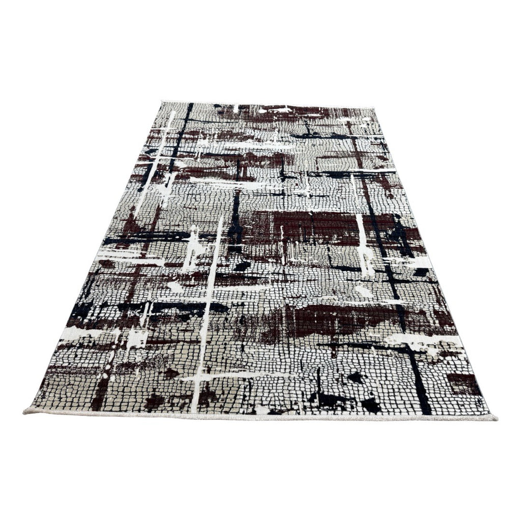 230 x 160 cm Modern Gridline Abstract Area Rug