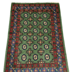 167 x 114 cm Hand-Knotted Afghan Akche Rug