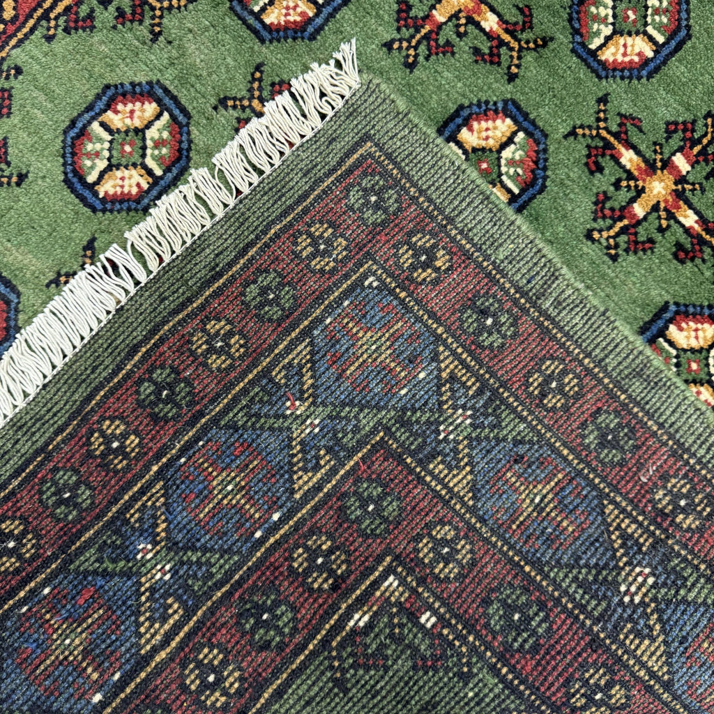 167 x 114 cm Hand-Knotted Afghan Akche Rug
