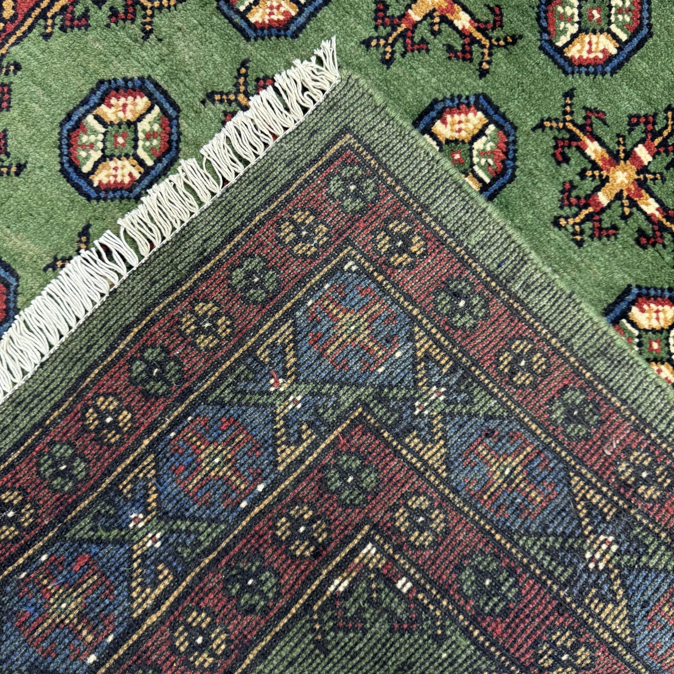 167 x 114 cm Hand-Knotted Afghan Akche Rug