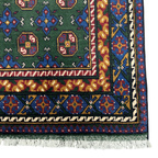 189 x 119 cm Hand-Knotted Afghan Akche Tribal Rug