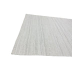 272 x 203 cm Handwoven Jute Rug – Natural White Textured Design