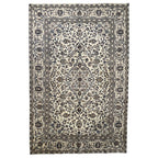 300 x 188 cm Hand-Knotted Persian Kashan Floral Rug