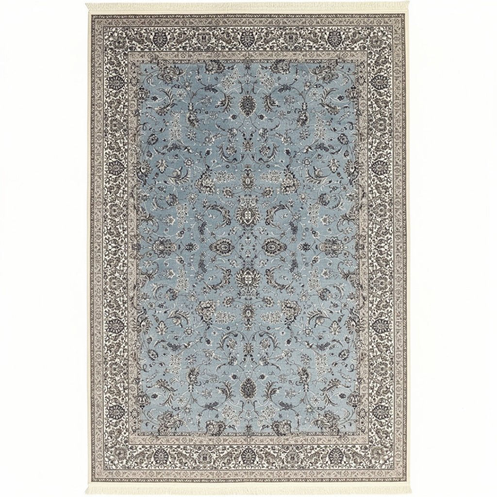 300 x 200 cm Persian Nain All-Over Floral Machine-Made Rug