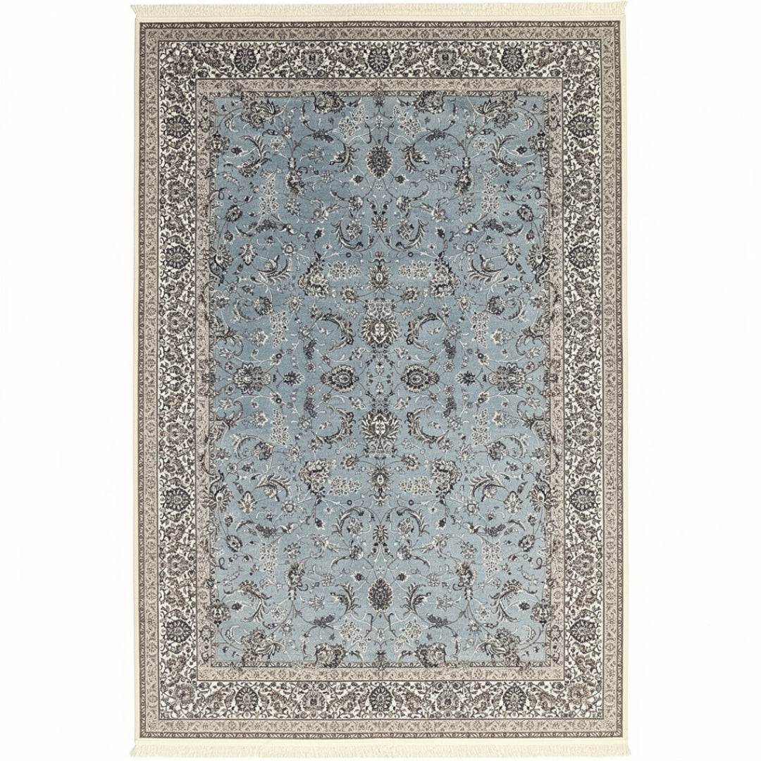 300 x 200 cm Persian Nain All-Over Floral Machine-Made Rug