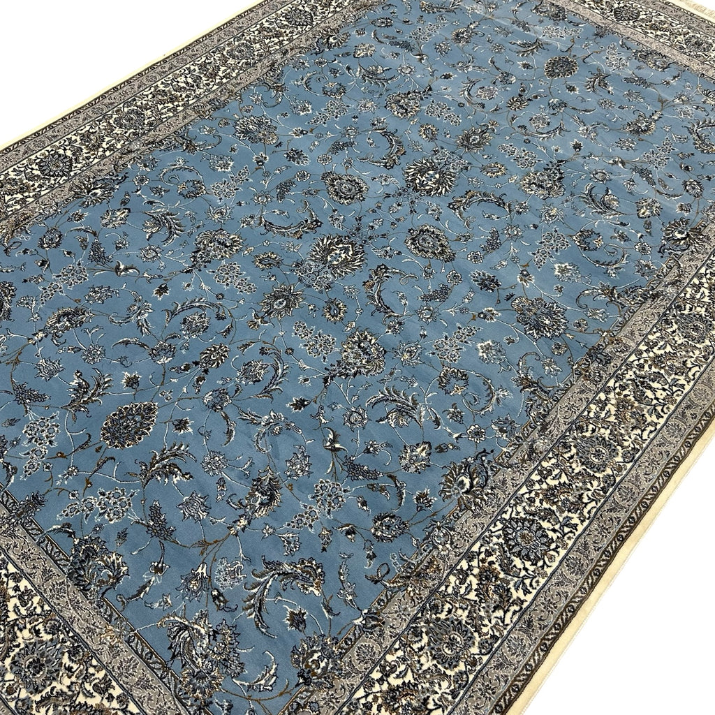 300 x 200 cm Persian Nain All-Over Floral Machine-Made Rug