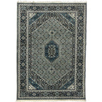300 x 200cm Machine Made Persian Bidjar Grey Rug